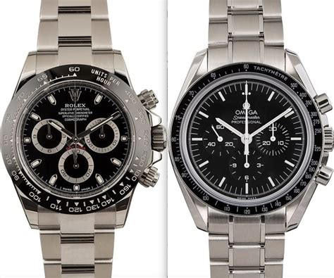 omega speedmaster professional rolex counterpart|Rolex Daytona vs Omega Speedmaster: An In.